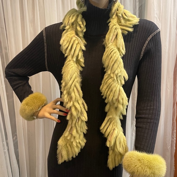 Accessories - Chinchilla Fur Scarf